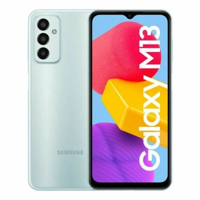 Afbeelding van Samsung SM M135F/DSN 16,8 cm (6.6&quot;) Hybride Dual SIM 4G USB Type C 4 GB 64 5000 mAh Lichtblauw