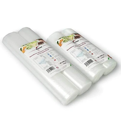 Afbeelding van Wimex Vacuüm Voedingssealer rollen en zakken BPA vrij Sous vide Compatibel met elke vacuümmachine (set 2 rollen, 20 x 600 cm + 30 cm)