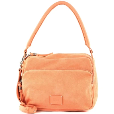 Afbeelding van FREDsBRUDER Leren Schoudertas Lucin Box Shoulderbag Melon Oranje