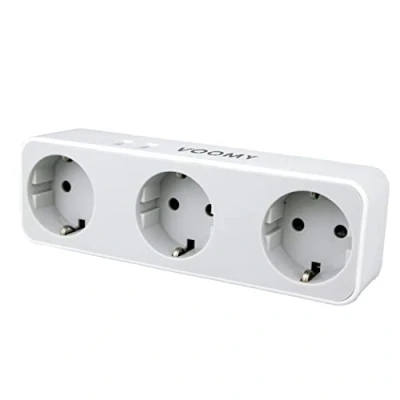 Afbeelding van Voomy Verdeelstekker 2 USB A &amp; 3 EU