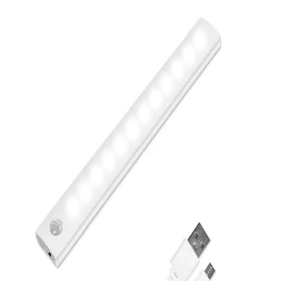 Afbeelding van LED onderkast verlichting USB oplaadbaar PIR sensor 20cm