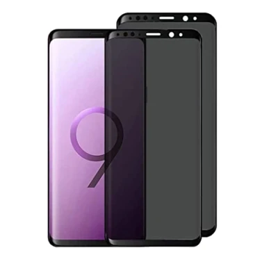 Afbeelding van 2 Pack Anti Spy Screen Protector for Samsung Galaxy Note 9 / 8 Full Privacy Protector, 3D Tempered Glass Film, 9H Hardness Peeping Coverage Scratch