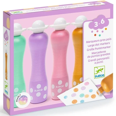 Afbeelding van Djeco stip markers pearly
