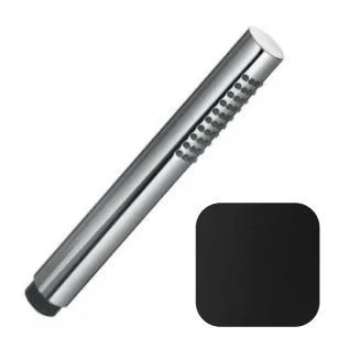 Afbeelding van SB Rubinetterie Universale staafhanddouche messing mat zwart 1 straalsoort 1208955826