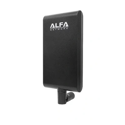 Afbeelding van Alfa Network APA M25 dual band 2.4GHz/5GHz 8/10dBi high gain directionele binnenpaneelantenne met RP SMA connector (vergelijk Asus WL ANT 157)