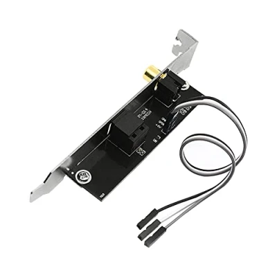 Afbeelding van Acxico 1 stks SPDIF Optische en RCA Out Plate Kabel Beugel voor ASUS MSI Gigabyte Moederbord