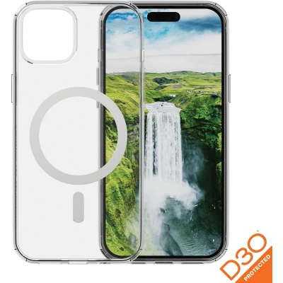 Afbeelding van dbramante1928 Iceland Ultra D3O MagSafe, Housse, Apple, iPhone 15 Plus, Transparent, Blanc