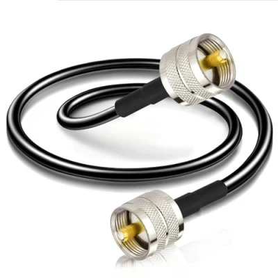 Afbeelding van BINGFU PL kabel UHF stekker 259 naar Low Loss Digital RG58 coaxkabel voor HAM &amp; CB Funk, antenneanalysator, dummy load, SWR meter (1 meter)
