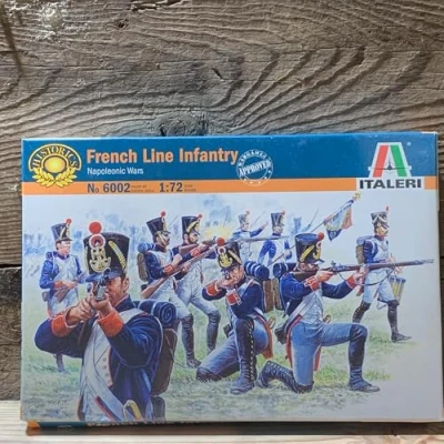 Afbeelding van Italeri French Line Infantry (Nap.wars) 1:72 (Ita6002s) modelbouwsets, hobbybouwspeelgoed voor kinderen, modelverf en accessoires