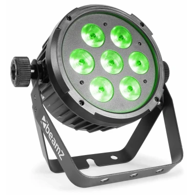 Afbeelding van BeamZ BT270 LED flatpar met 7x 6W RGBW LED&#039;s incl. remote