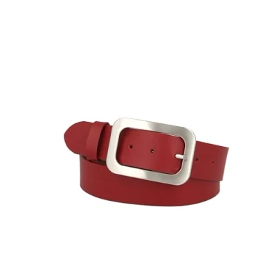 Afbeelding van MGM Damesriem 950 1062 (meerdere kleuren), rood (donkerrood), 105