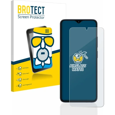 Afbeelding van BROTECT Screenprotector voor Xiaomi Redmi 12C Folie Beschermfolie Beschermglas matte