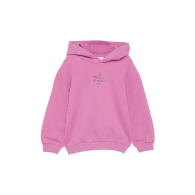 Afbeelding van s.Oliver MIT Glitzerstickerei AUF Front UND RÜCKEN Hoodie voor kinderen, Maat: 104/110, Flieder