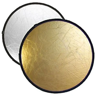 Afbeelding van Bresser Reflectiescherm TR5 60 cm Rond Goud/Zilver
