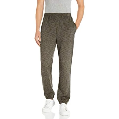 Afbeelding van Amazon Essentials Men&#039;s Fleece joggingbroek met gesloten manchetten (verkrijgbaar in grote en lange maten), Olijfgroen Ruimteverf, S
