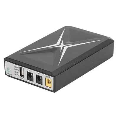 Afbeelding van UPS batterijback up, 8800 MAh Oplaadbare Mini Ononderbroken Stroomvoorziening met Ingang DC/USB uitgang USB 5V DC 9V/12V 2A Powerbank voor Router, Modem, Beveiligingscamera