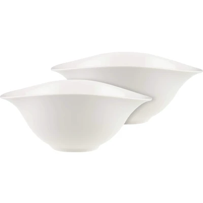 Afbeelding van Villeroy &amp; Boch Saladekommen Vapiano 21 x 17 cm 2 Stuks