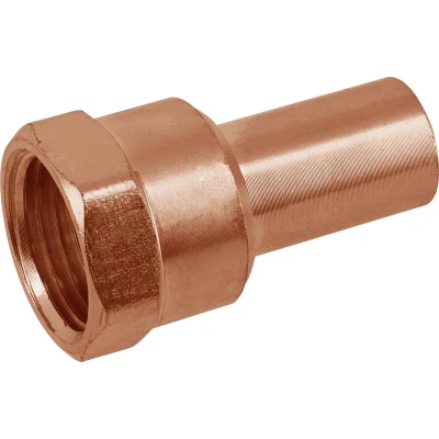 Afbeelding van Bonfix Perskoppeling Koper Insteekkoppeling 3/4&quot;xØ22mm