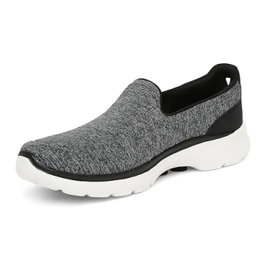 Afbeelding van Skechers Dames Go Walk 6 Grand Horizon Sneaker, Zwart, 38 EU