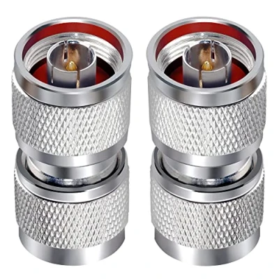 Afbeelding van TUOLNK Coaxiale stekker type N coaxstekker naar fadapter voor WLAN antenne verlengkabel, 2 stuks