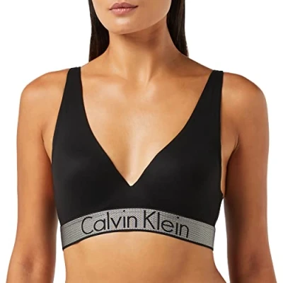 Afbeelding van Calvin Klein Plunge Push up beha voor dames zwart 75C