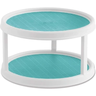 Afbeelding van Copco Basics 2 draaitafel antislip 5234758 12 Inch Aqua