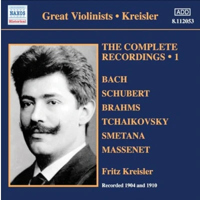 Afbeelding van Fritz Kreisler Complete Recordings Volume 1 (CD)