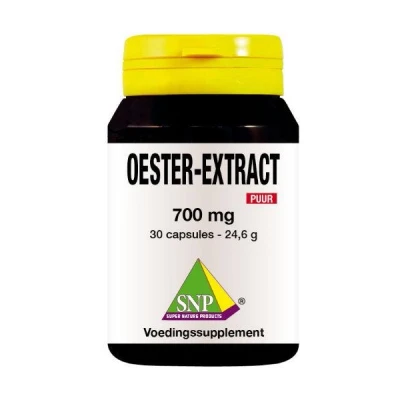 Afbeelding van SNP Oester extract 700 mg puur 30 capsules