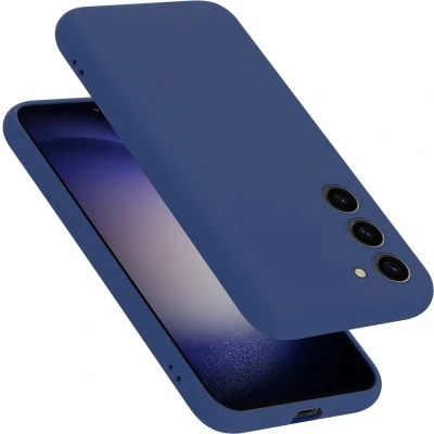 Afbeelding van Cadorabo Hoesje geschikt voor Samsung Galaxy S23 Case in LIQUID BLAUW Beschermhoes TPU silicone Cover