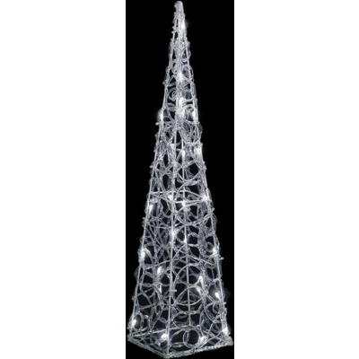 Afbeelding van Lichtkegel decoratief LED 60 cm acryl koudwit