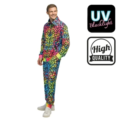 Afbeelding van Trainingspak Leopard Art Dude UV Heren