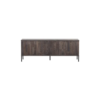 Afbeelding van New Gravure TV Meubel 150cm Essen Espresso