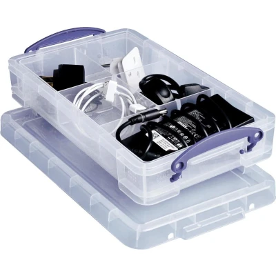 Afbeelding van Really Useful Box opbergdoos 2,5 liter, transparant