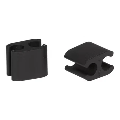 Afbeelding van Elvedes Kabelclips duo zwart 5+5mm plastic (p/10) CP2020104