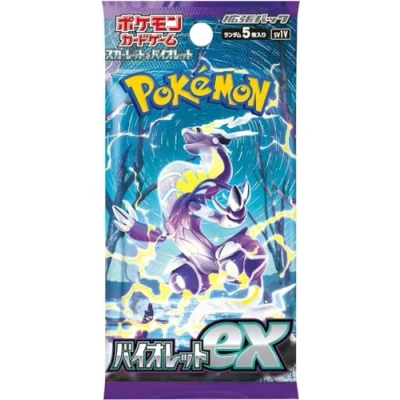 Afbeelding van Pokemon Violet Ex envelop 5 kaarten (JP)