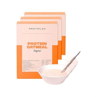 Afbeelding van Protiplan Havermout Naturel 3 stuks x 7 36 gram