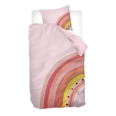 Afbeelding van Snoozing Iria dekbedovertrek 1 persoons (140x200/220 cm + sloop) Roze