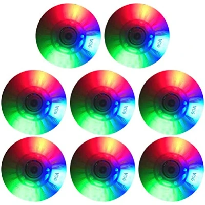 Afbeelding van BSMEAN Inlineskateswielen, 8 stuks, inline skate wielen, led flitser, knipperende reservewiel, 68 mm, 70 72 76 voor kinderen en volwassenen