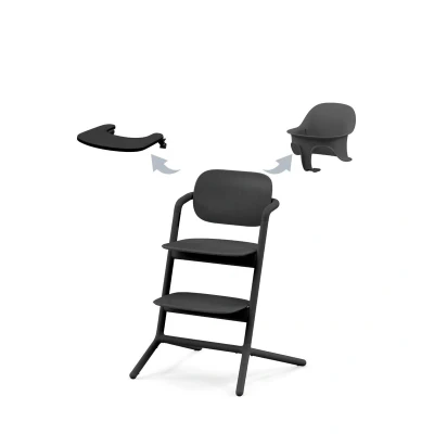 Afbeelding van Cybex LEMO 3 in 1 Kinderstoel Stunning Black