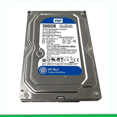 Afbeelding van Interne harde schijf 500 GB/SATA 3,5 Inc. Western Digital (gereviseerd)
