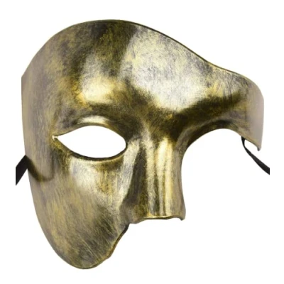 Afbeelding van Lilwemen Masker Geest van de Opera Half (Goud)