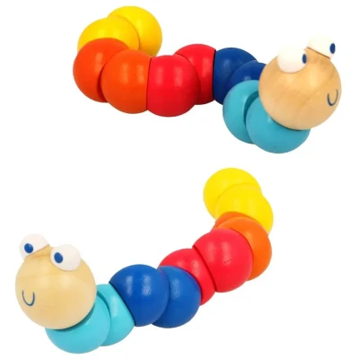 Afbeelding van Keycraft sensorisch speelgoed woody de worm