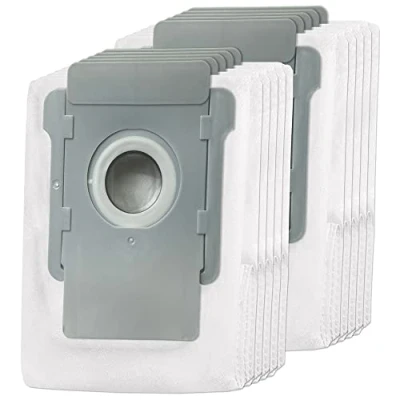 Afbeelding van 10 Microvezel Stofzuigerzakken voor iRobot Roomba i3, i3+, i4, i4+, i6, i6+, i7, i7+, i8, i8+, j7, j7+, s9, s9+ Clean Base vacuüm robot Aantal: stuks Accessoires reserveonderdelen