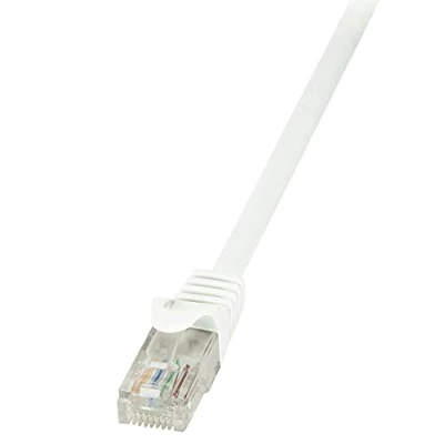 Afbeelding van LogiLink CP2071U RJ45 Netwerkkabel, patchkabel CAT 6 U/UTP 5.00 m Wit Snagless 1 stuk(s)