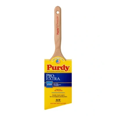 Afbeelding van Purdy 144152735 Pro Extra Glide Nylon/Polyester/Chinex Borstel Hoek Sjerp, Veelkleurig, 3 1/2&quot;