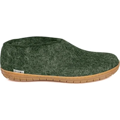 Afbeelding van Glerups Schoen met rubber zool Groen 47