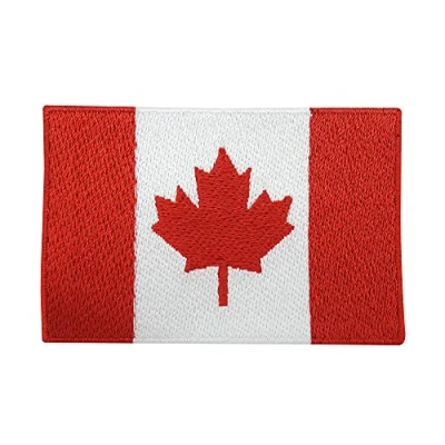Afbeelding van Canadese vlag patch om op te strijken, Canada vlagpatches, strijkplaatje, outdoor opstrijkbaar, militaire Finally Home