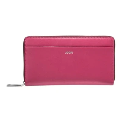 Afbeelding van JOOP! Leren Portemonnee Lantea Blocking Yura Purse Carmine Roze