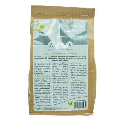 Afbeelding van Eco Conseils Zwarte Zeep Poeder 350GR