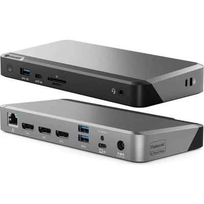 Afbeelding van Alogic Universal Triple 4K Docking Station with 100W Power Delivery PRIME DX3 Dock